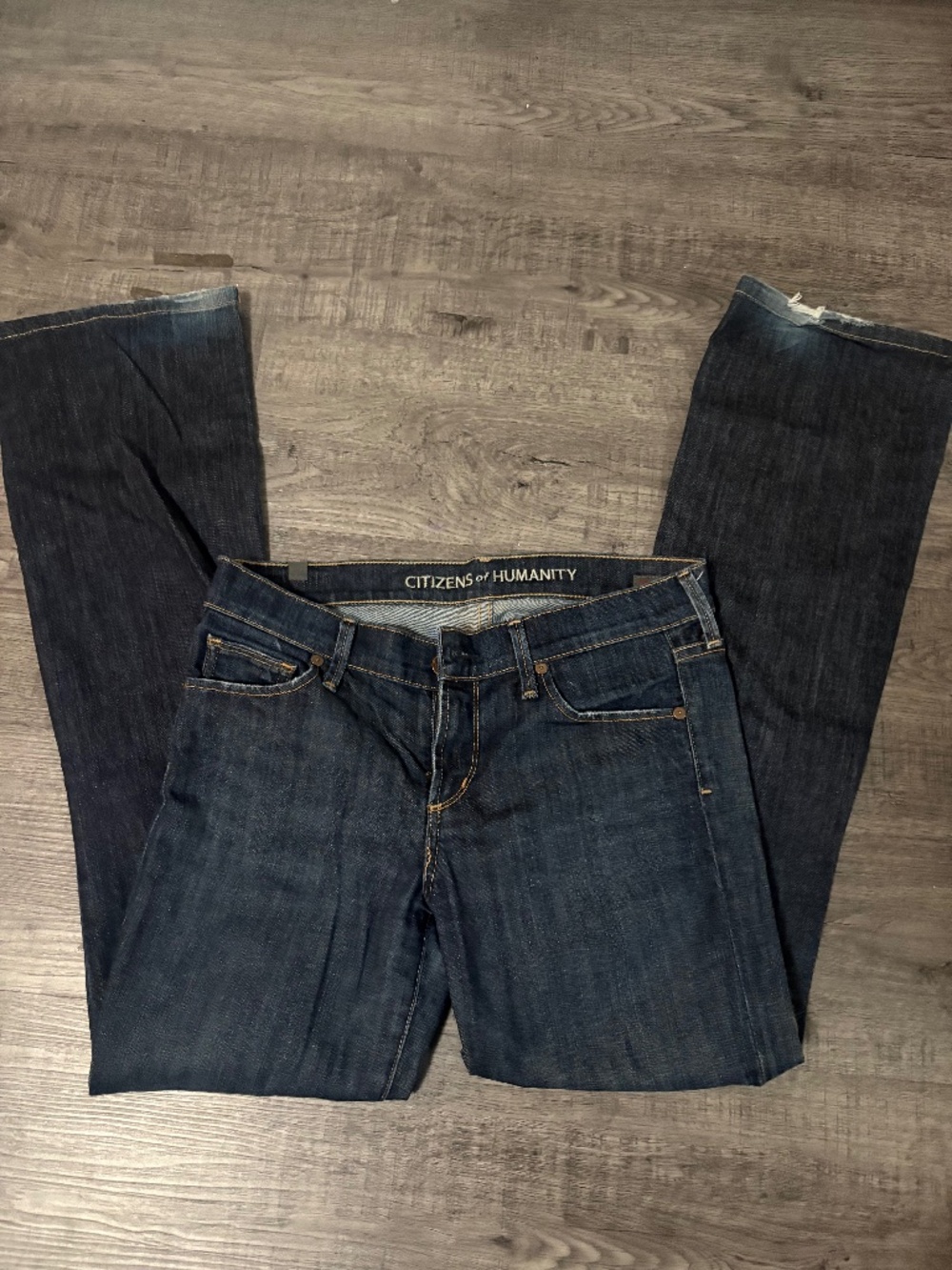 Bootcut denim jeans